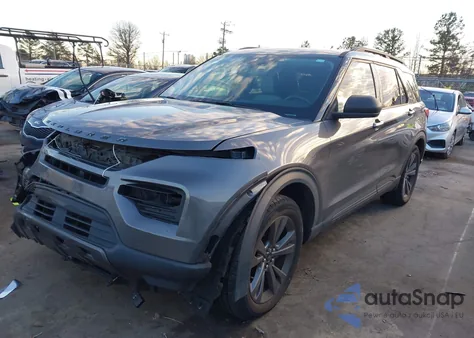 2021 Ford Explorer Xlt z USA, uszkodzony, nr VIN 1FMSK7DH3MGA91530